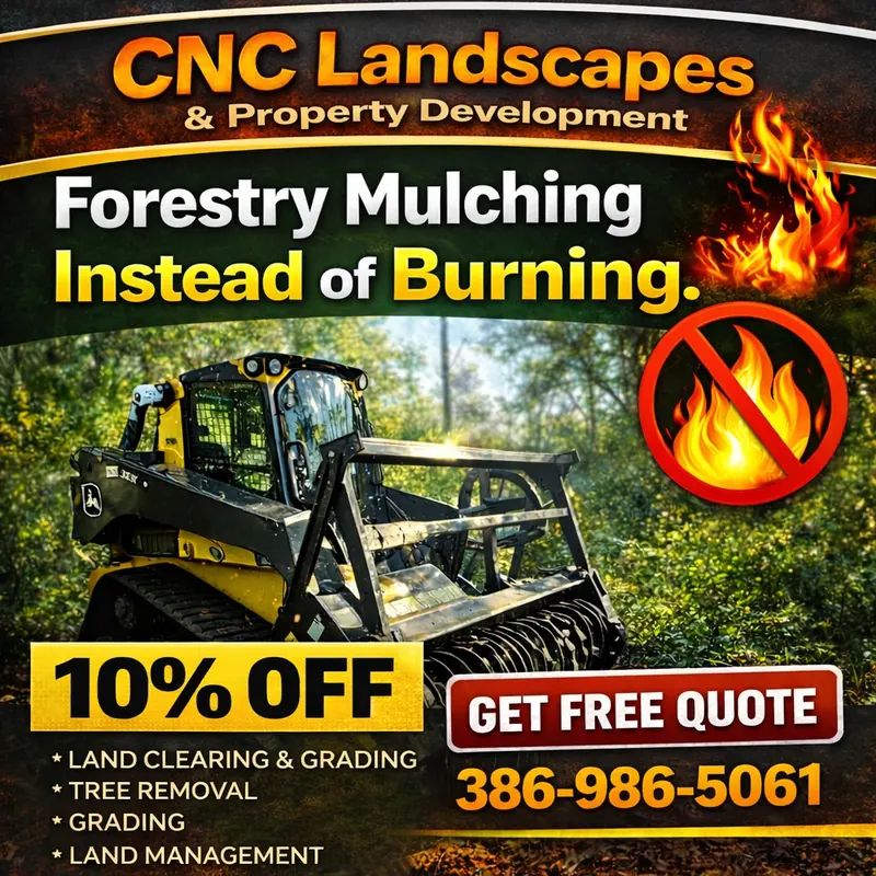 Forestry mulching and land clearing for Florida properties