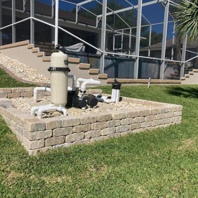 Stone Paver Well Pump